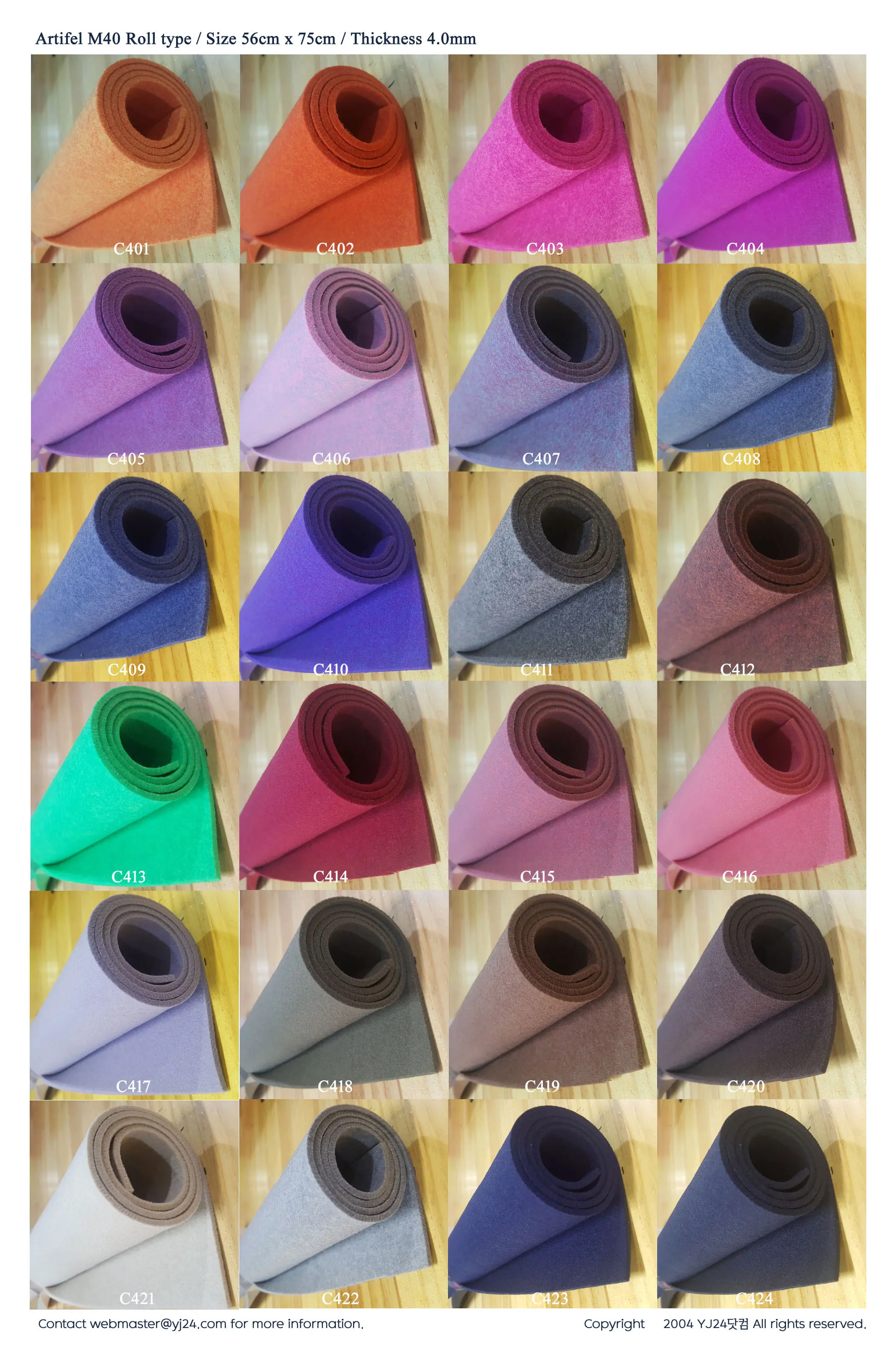 Artifel M40 Roll Type