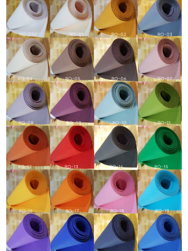 56rollroyal20 Roll Felt Paper Royal 20 2mm Felt Fabric 56x135cm