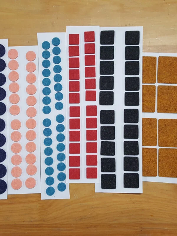 83_shop1_343748 2mm Felt Sticker Artifel M20 Shock/Scratch/Noise Protection/Cushion/Pad