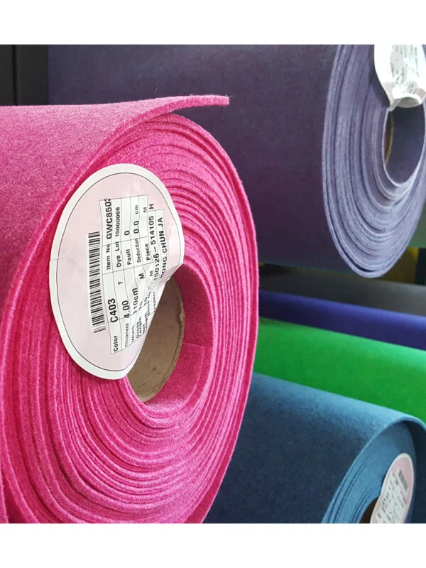 Shinwon Felt Paper/Artifel M40/4mm Felt/Melan/Fabric/90x110cm/1hemp