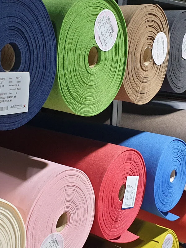 Sinwon Felt Paper / Artifel MW30 / 3mm / Melanium / Fabric / 90cm x 110cm / 1 hemp