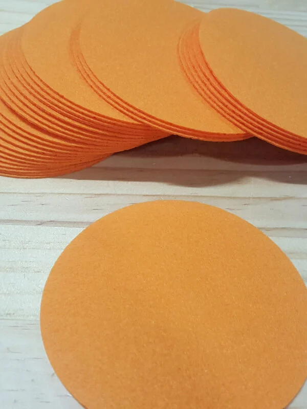 Laser Cutting Felt Material Circle