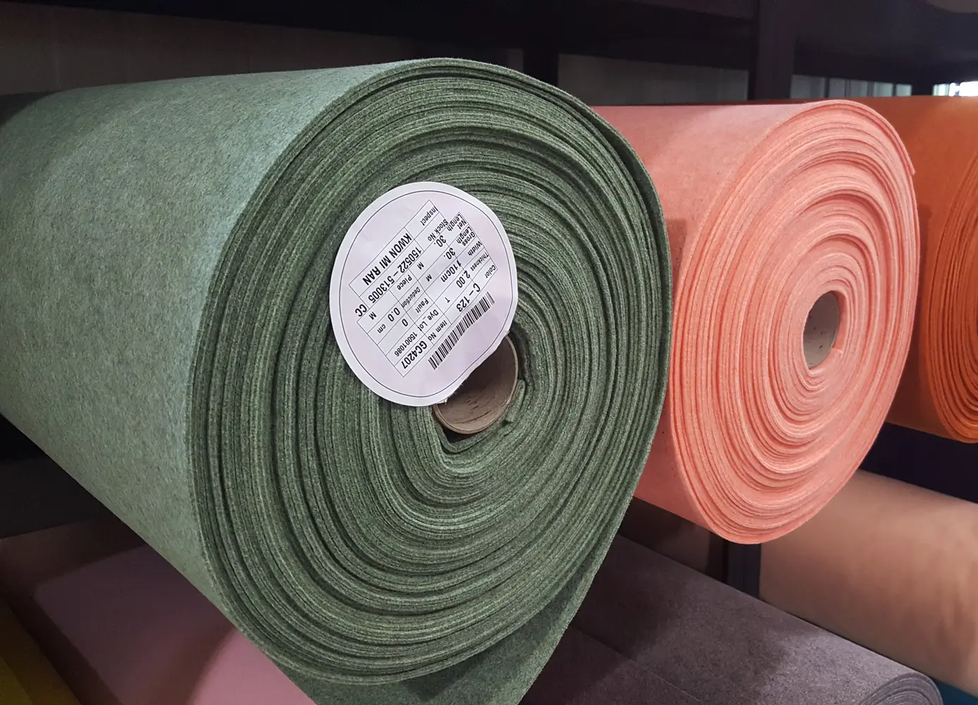신원펠트지 아티펠M20 2mm 펠트지 멜란 원단 90x110cm 1마 3 ARTIFEL M20 색상표