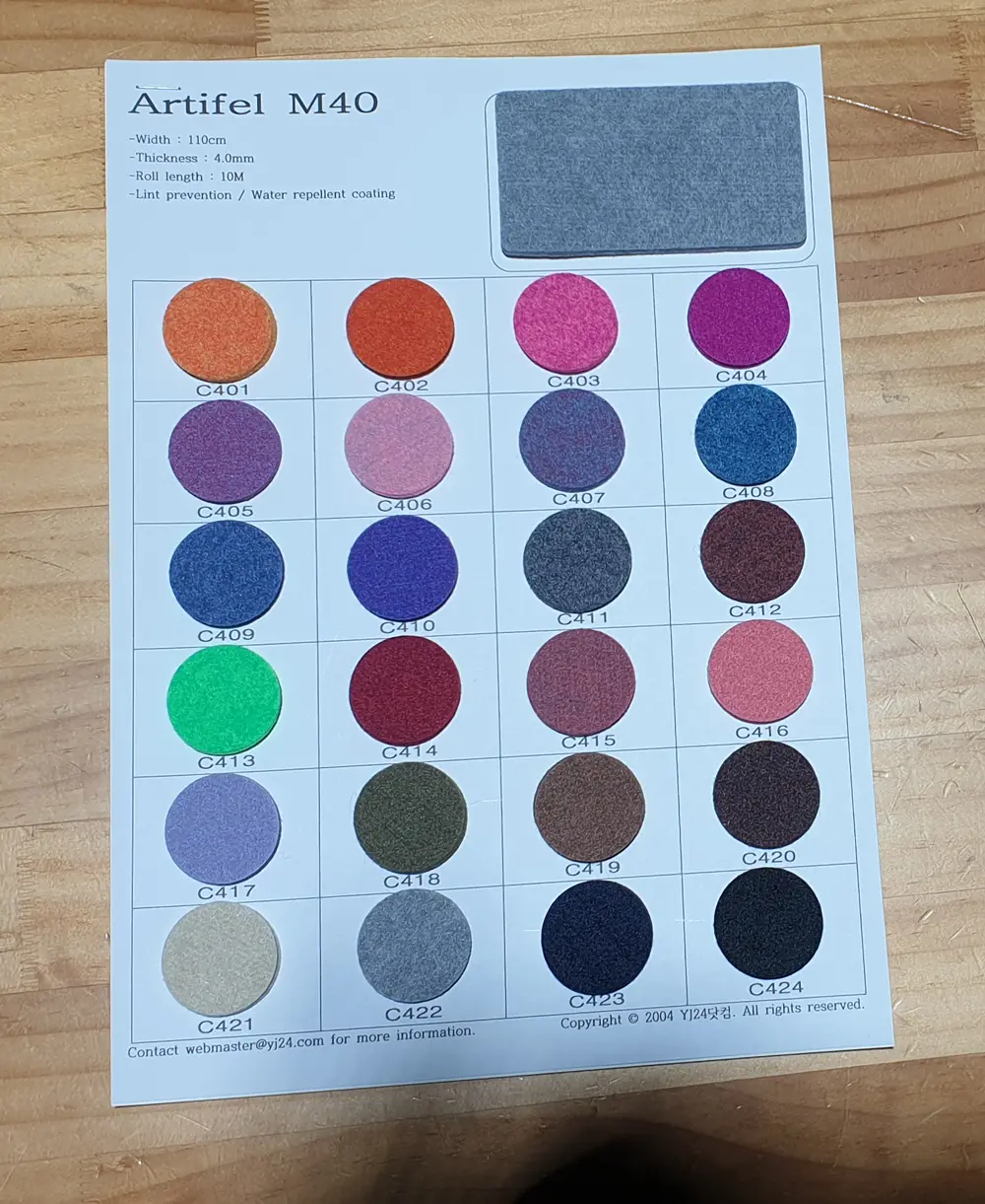 Artifel M40 color table 4 artifelm40 color table.jpg