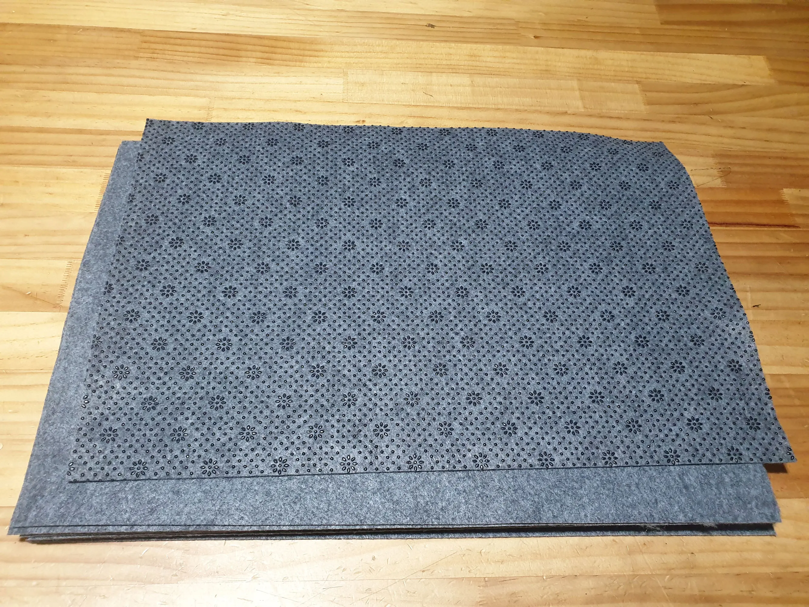미끄럼방지 펠트 30x45cm 바닥용 소프트타입 3 non slip felt
