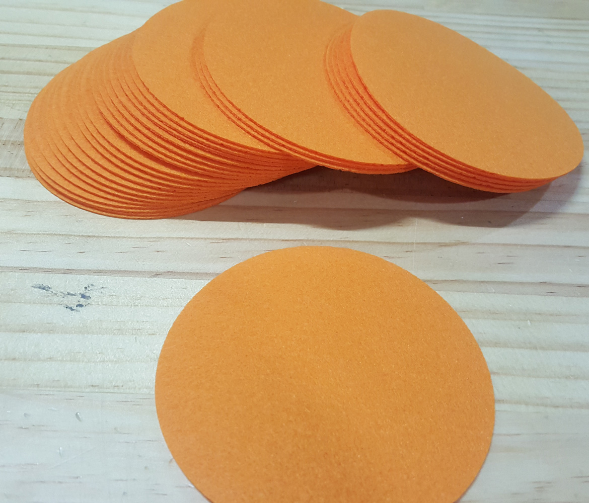Laser Cutting Felt Material Circle 2 circle02