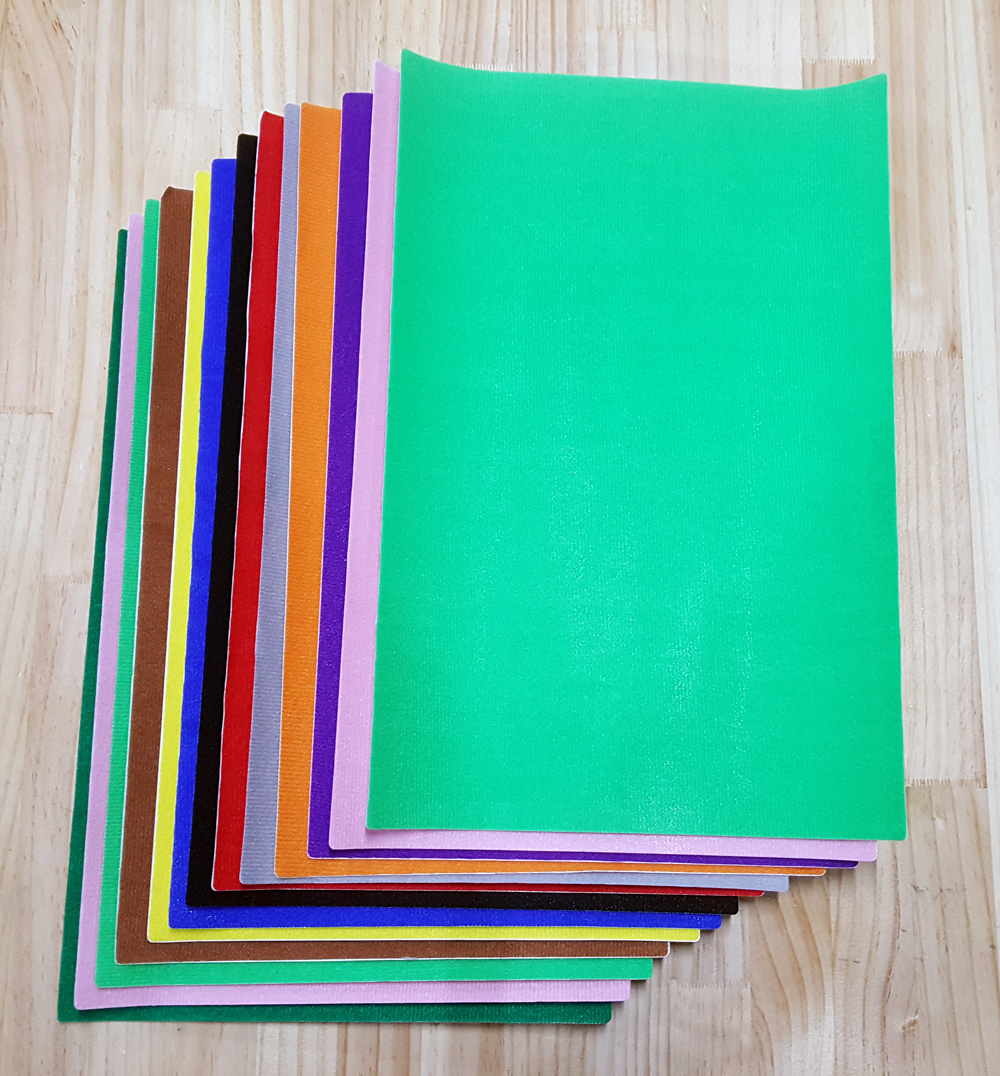 Velcro Adhesive Sheet Velvet Plate Lumped Woven Fabric 30x45cm 6 velcrosheet01